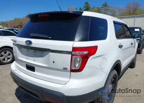 2013 Ford Police Interceptor from USA, damaged, VIN 1FM5K8AR6DGC73397